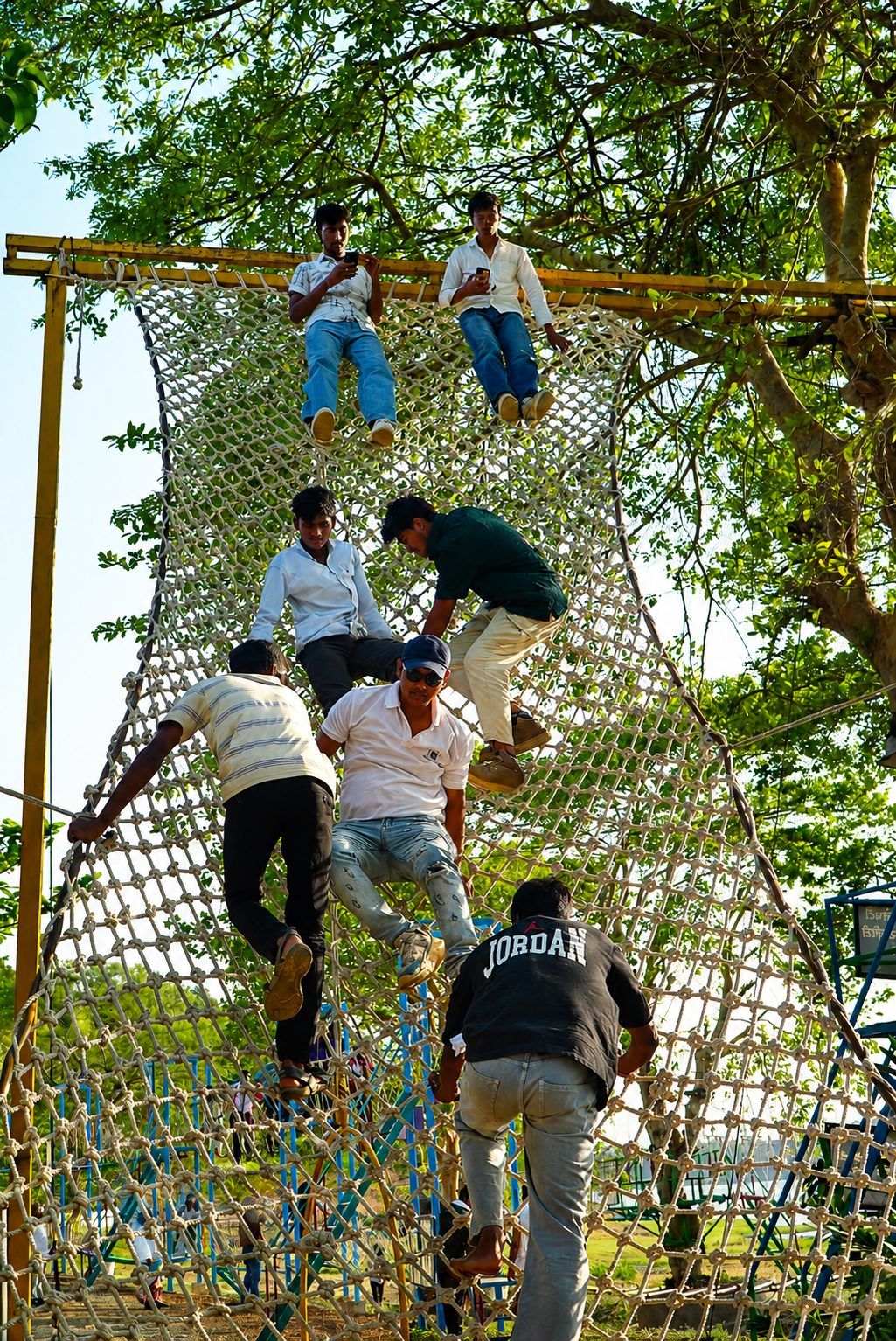 Net Climbing